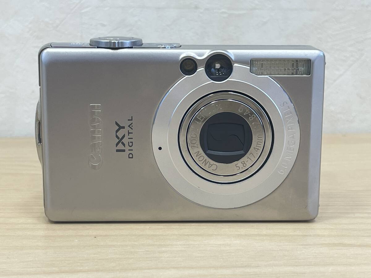 1円 ～ CANON キャノン IXY DIGITAL イクシーデジタル PC1193 コンパクトデジタルカメラ シルバーカラー デジカメ