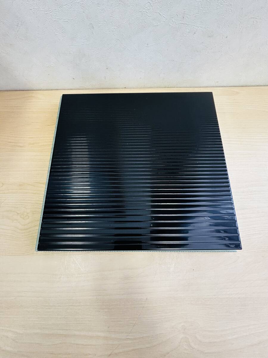 １円～　新品未使用品　前端 春斎 荒目板 茶道具 真塗　炭道具 風炉用 土風炉　197　ツロく　