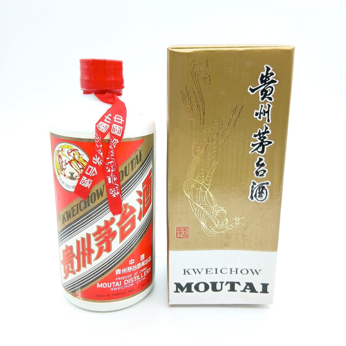 【S6/3TN16】 貴州芽台酒 マオタイ MOUTAI 天女 中国酒 箱付 53％ 500ml