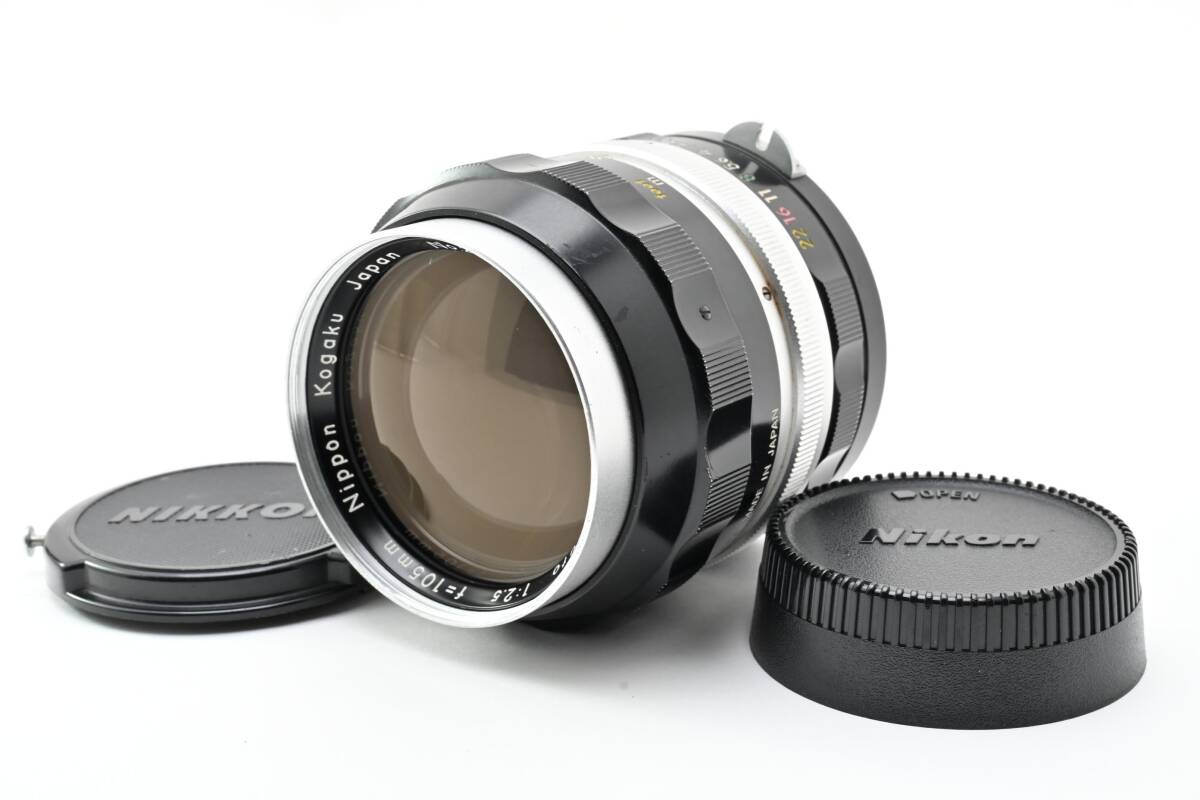 Nikon NIKKOR-P Auto 105mm F2.5 ニコン #3833