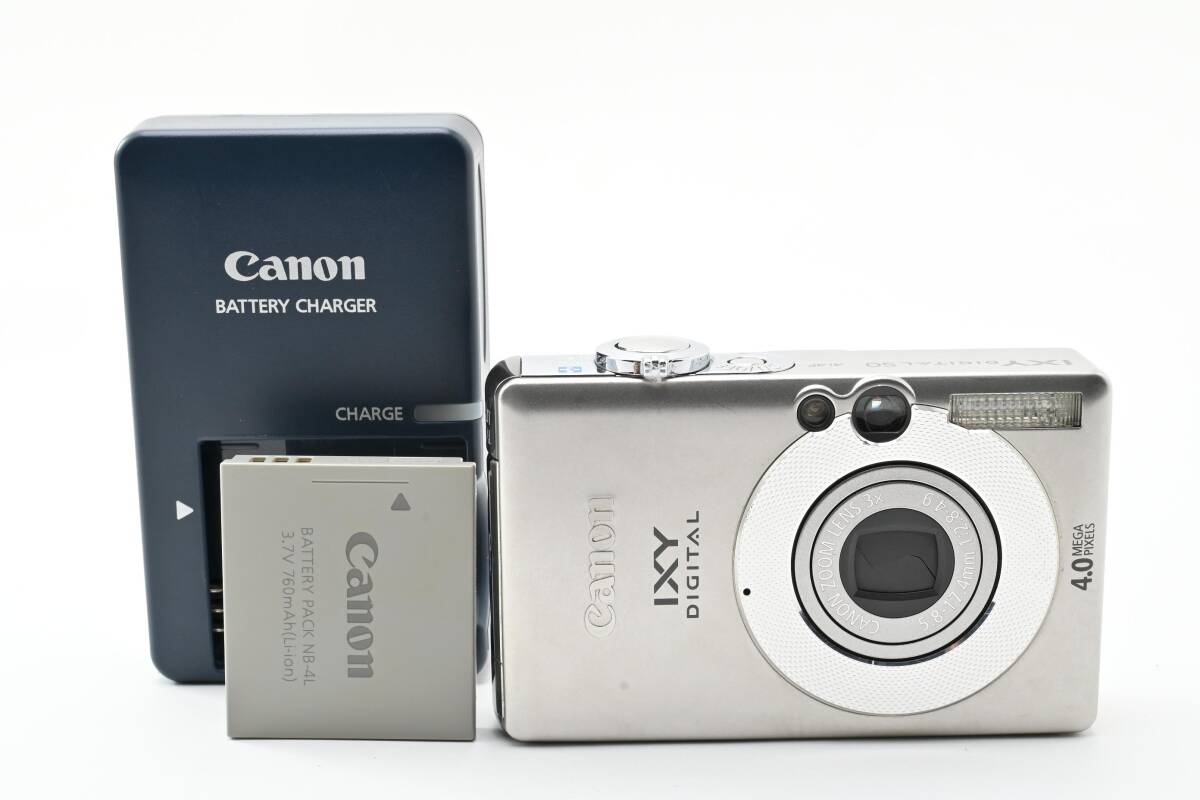 【良品】 Canon IXY DIGITAL 50 コンパクトデジタルカメラ キャノン #3864