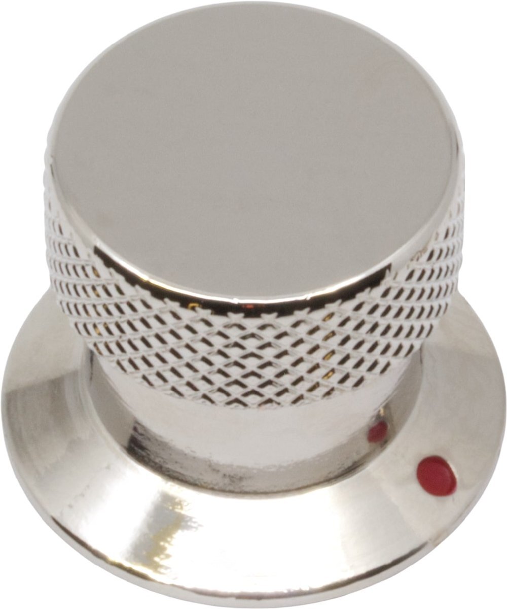 ノブ Knob - Metal, Set Screw, Chrome Plated, Vox Style, Blank (1) [送料170円から 同梱可]