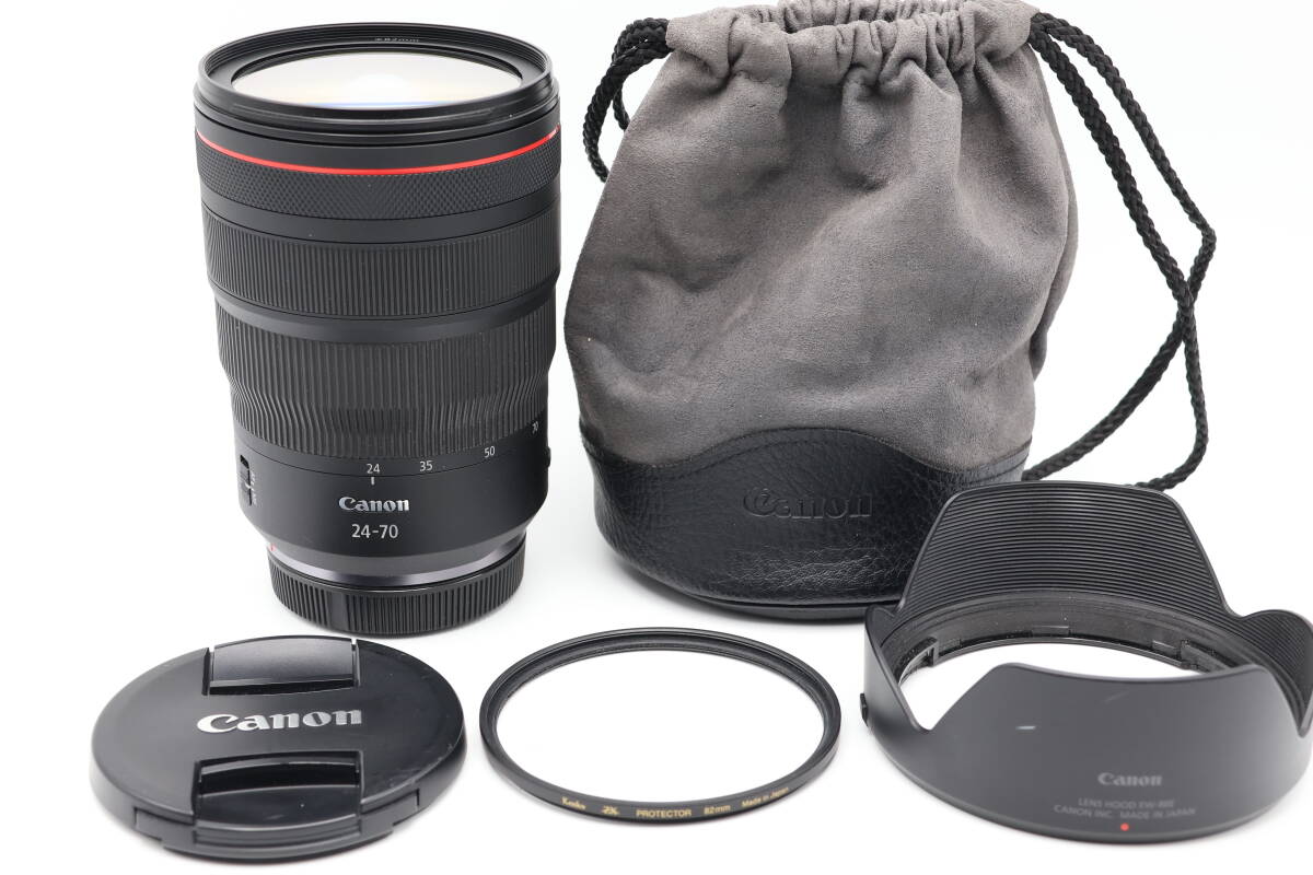 「みんカメ」M484 美品 CANON キヤノン LENS RF24-70mm F2.8 L IS USM キャノン 大口径 標準ズーム レンズ 現状品 動作確認済み