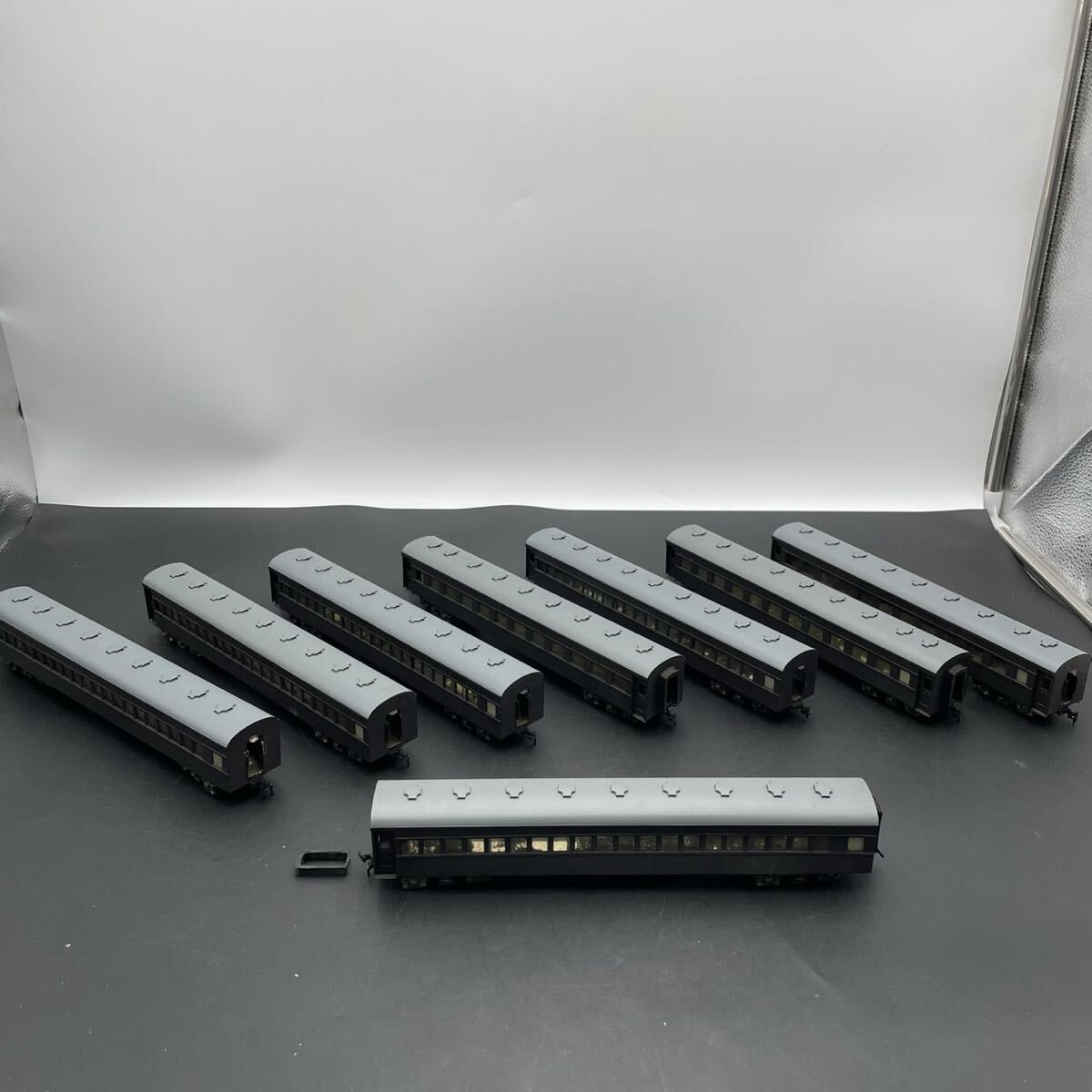 1円スタート 鉄道模型 8点まとめ 国鉄旧型客車 丸屋根車 レトロ TOMIX 列車 鉄道 現状品 HE0825ク
