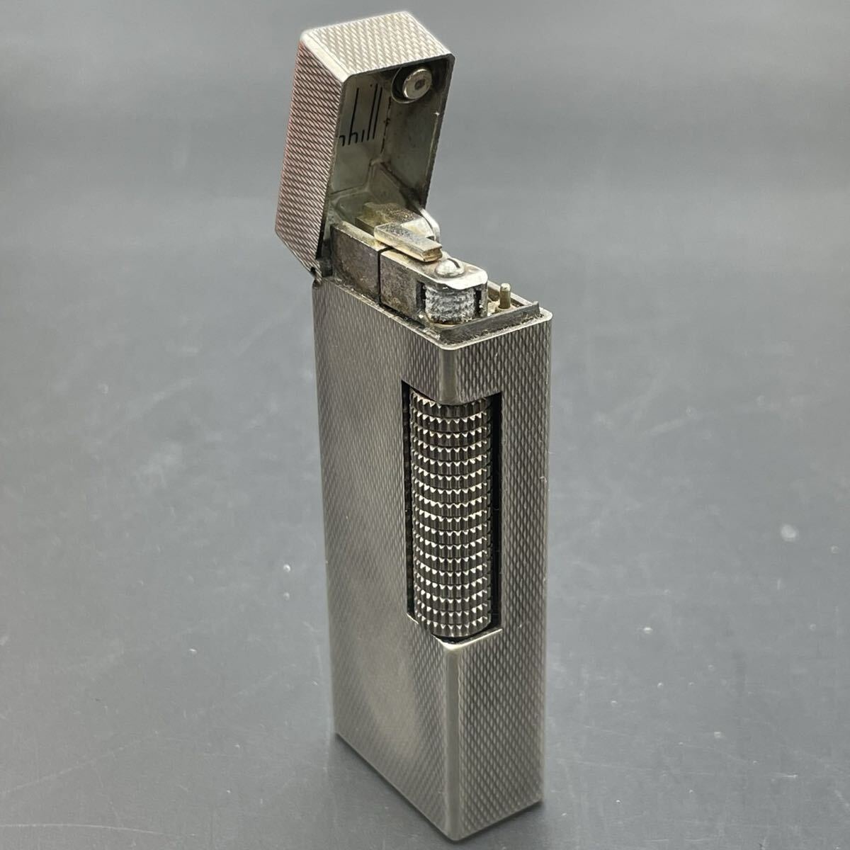 1円スタート dunhill ガスライター ローラー式 喫煙具 着火未確認 現状品 HE0825フ