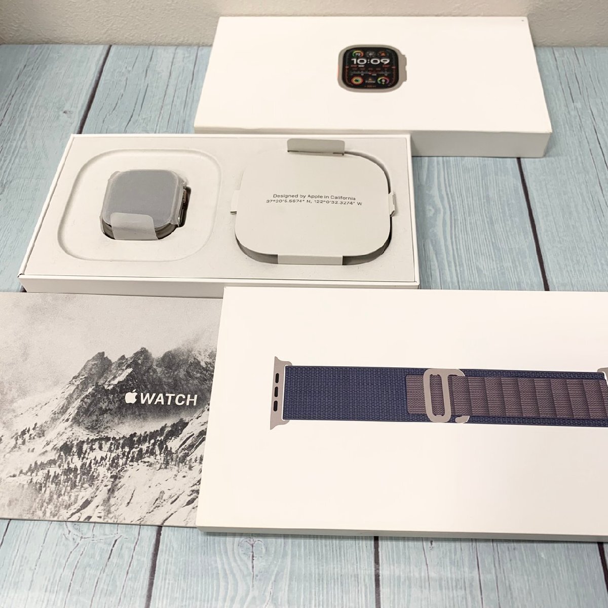 【彦】Apple Watch Ultra 2 49mm GPS+Cellular A2986 / MREG3J/A 外箱あり アクティベーションロック解除済【5210HK】H4
