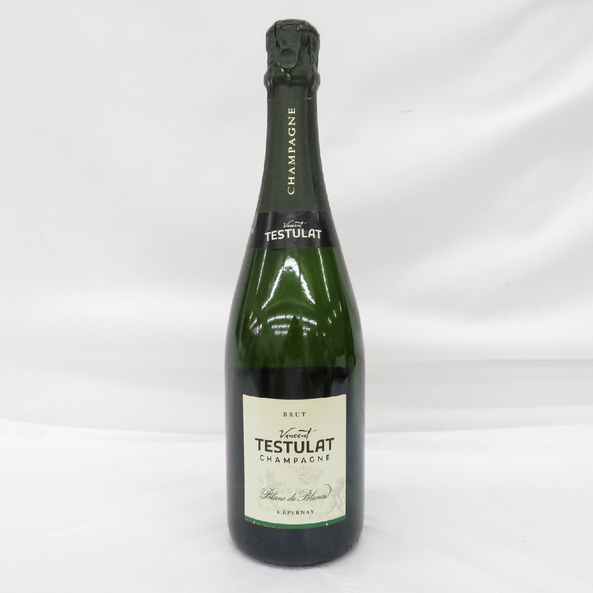 1円～【未開栓】Champagne TESTULAT テスラ ブラン・ド・ブラン ブリュット シャンパン 750ml 12% 12151963 0806