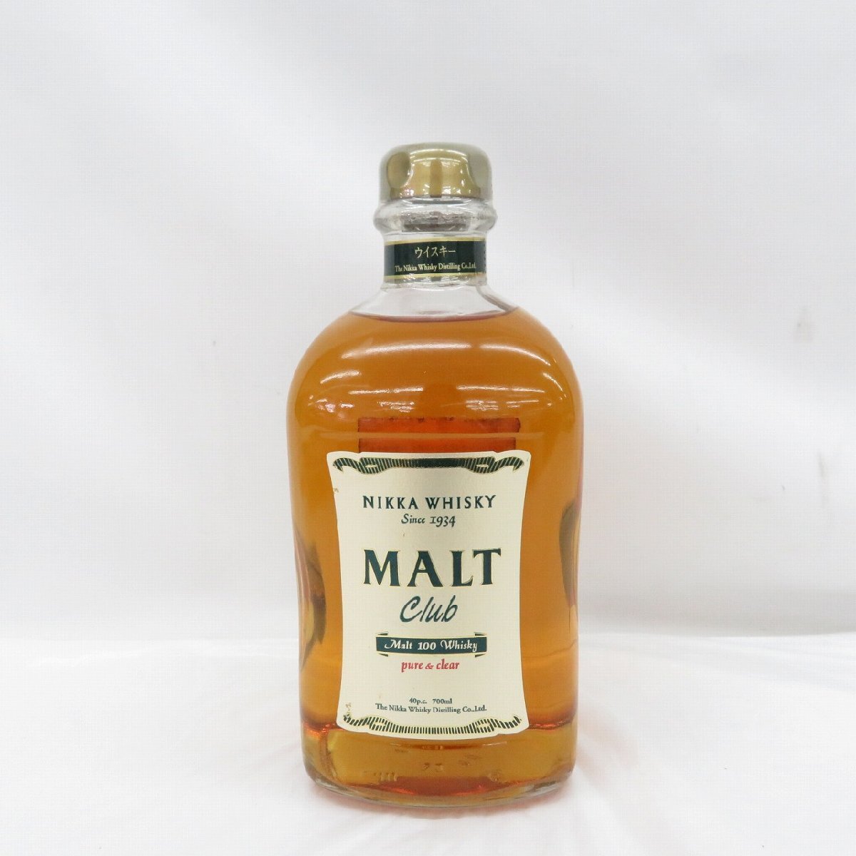 1円～【未開栓】NIKKA ニッカ MALT Club モルトクラブ ウイスキー 700ml 40％ 12152374 0806