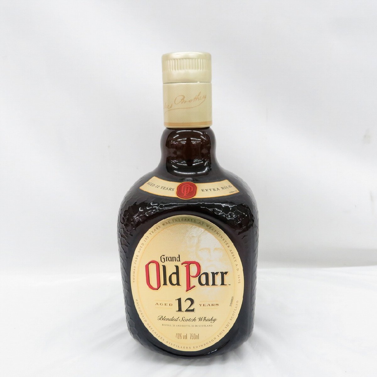 【未開栓】Grand Old Parr グランド オールドパー 12年 エクストラリッチ ウイスキー 750ml 40% 903351818 0806