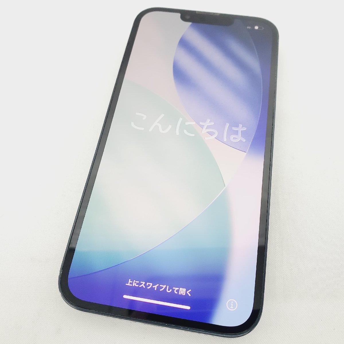 【中古品】SoftBank ソフトバンク スマートフォン Apple iPhone13 128GB MLNC3J/A ミッドナイト 判定○ ※SIMロック解除済み 12149134 0806