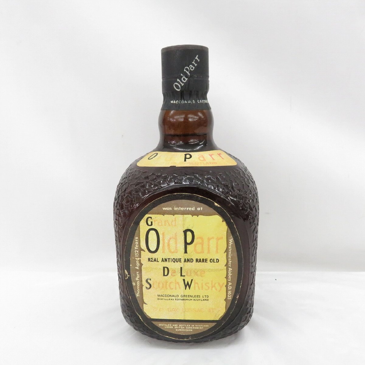 1円～【未開栓】Grand Old Parr グランド オールドパー デラックス スコッチ ウイスキー 750ml 43% 12150527 0806