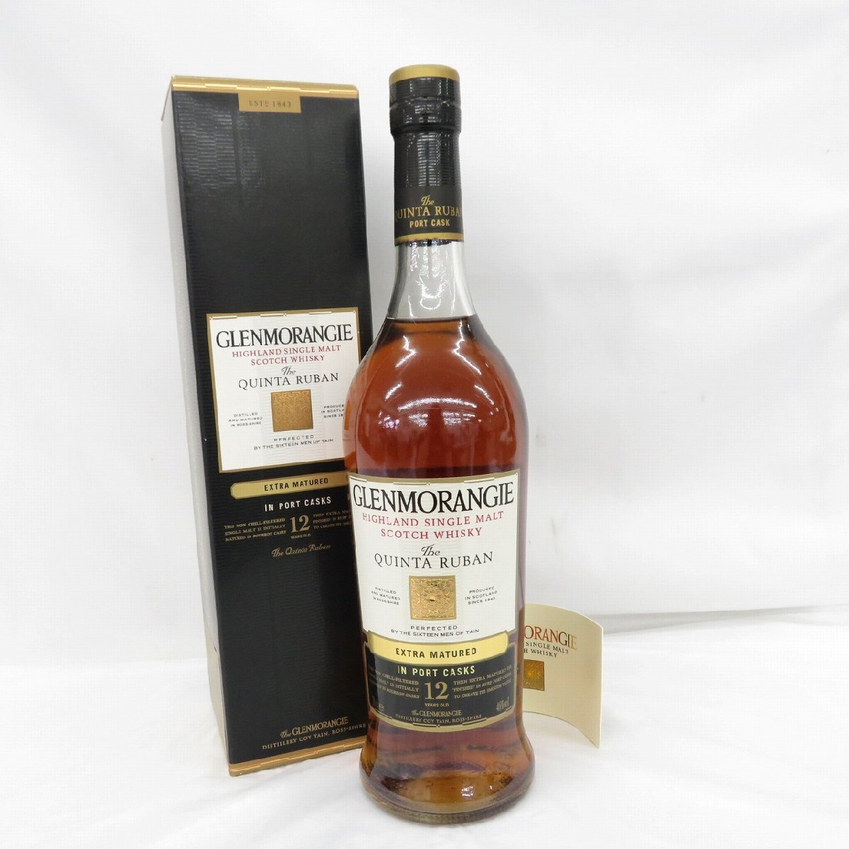 【未開栓】GLENMORANGIE グレンモーレンジィ キンタルバン 12年 ウイスキー 700ml 46% 箱付 12137315 0806