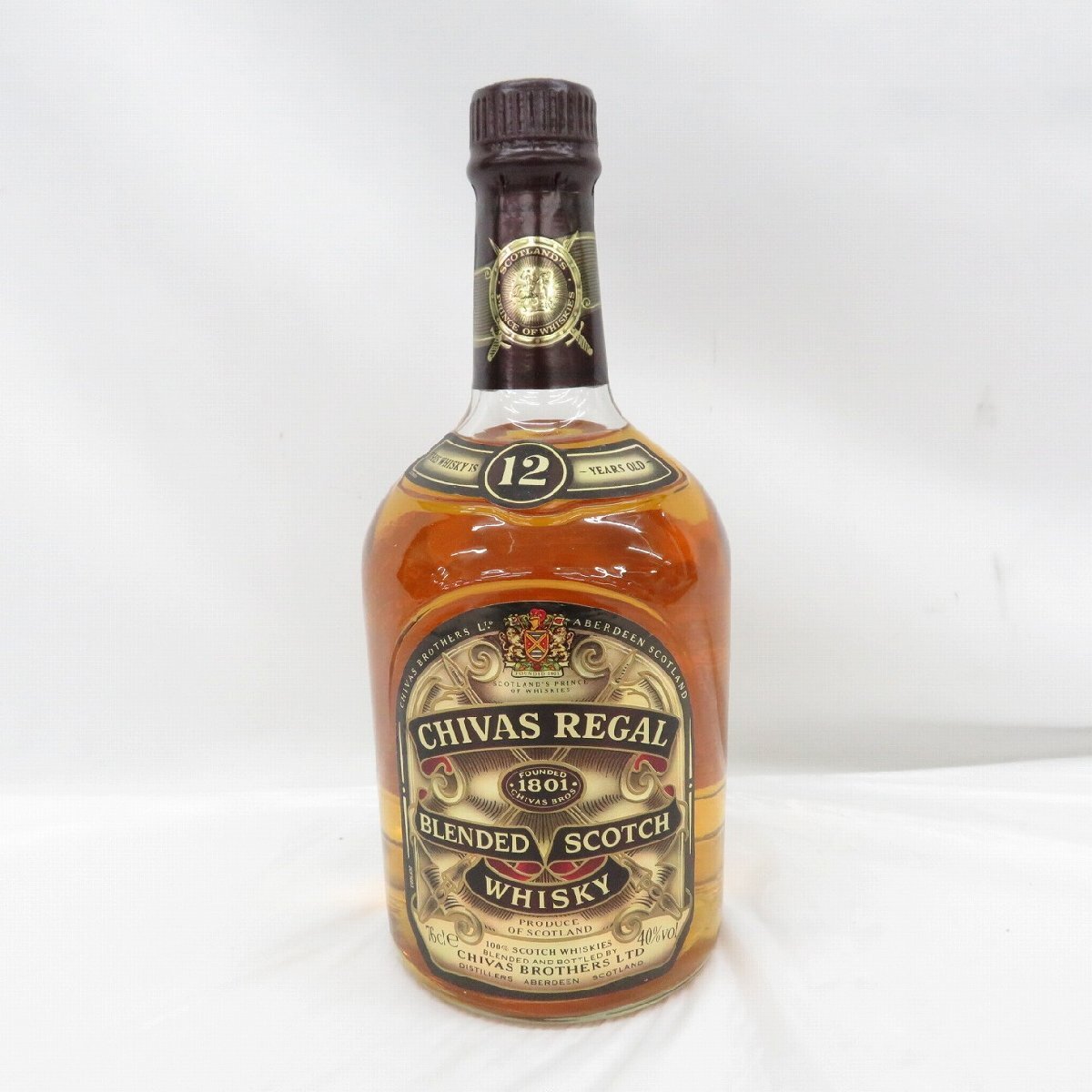 1円～【未開栓】CHIVAS REGAL シーバスリーガル 12年 ウイスキー 760ml 40％ 12141318 0806