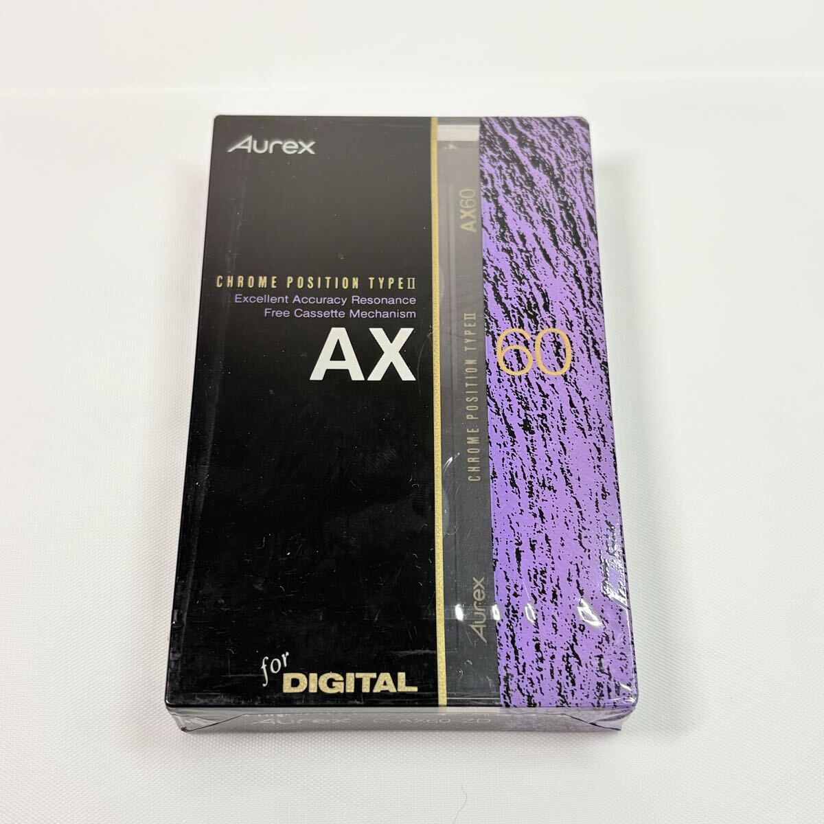 未開封品　オーレックス カセットテープ AX60 カセットテープ Aurex 東芝 TOSHIBA 記録媒体　当時物　レトロ　希少