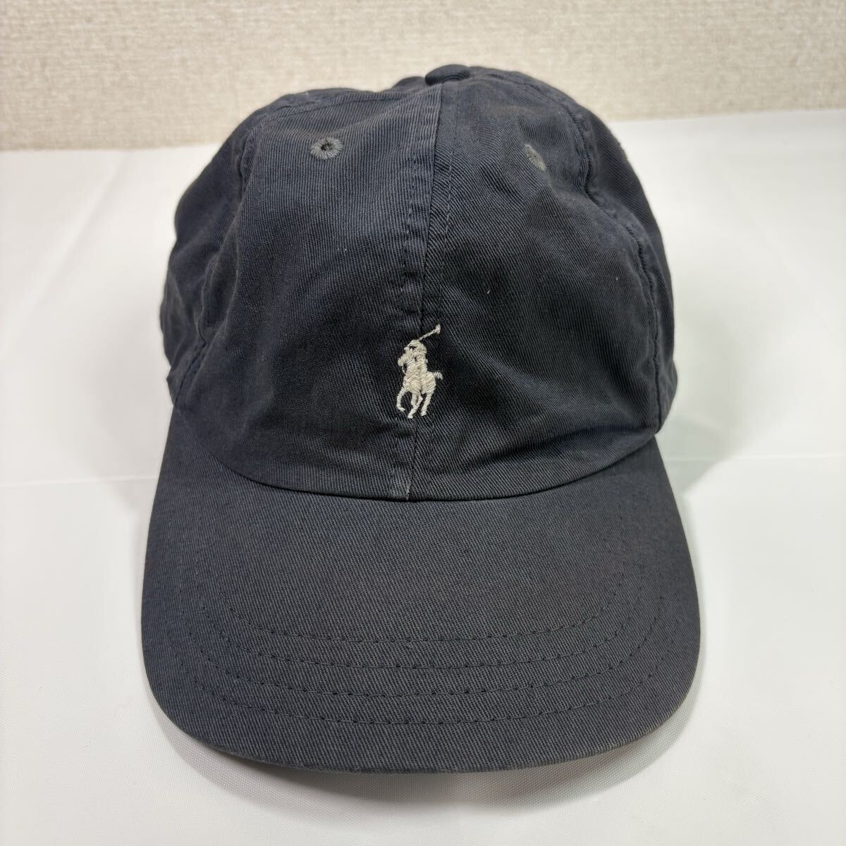 90s ヴィンテージ　Polo by Ralph Lauren USA製 ポロラルフローレン　キャップ帽子　中古　古着