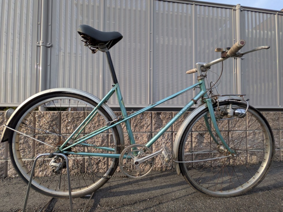BS EURASIA MIXTE＊難ありです 5段変速 26×1 3/8インチ ブリヂストン ユーラシア ミキスト BRIDGESTONE