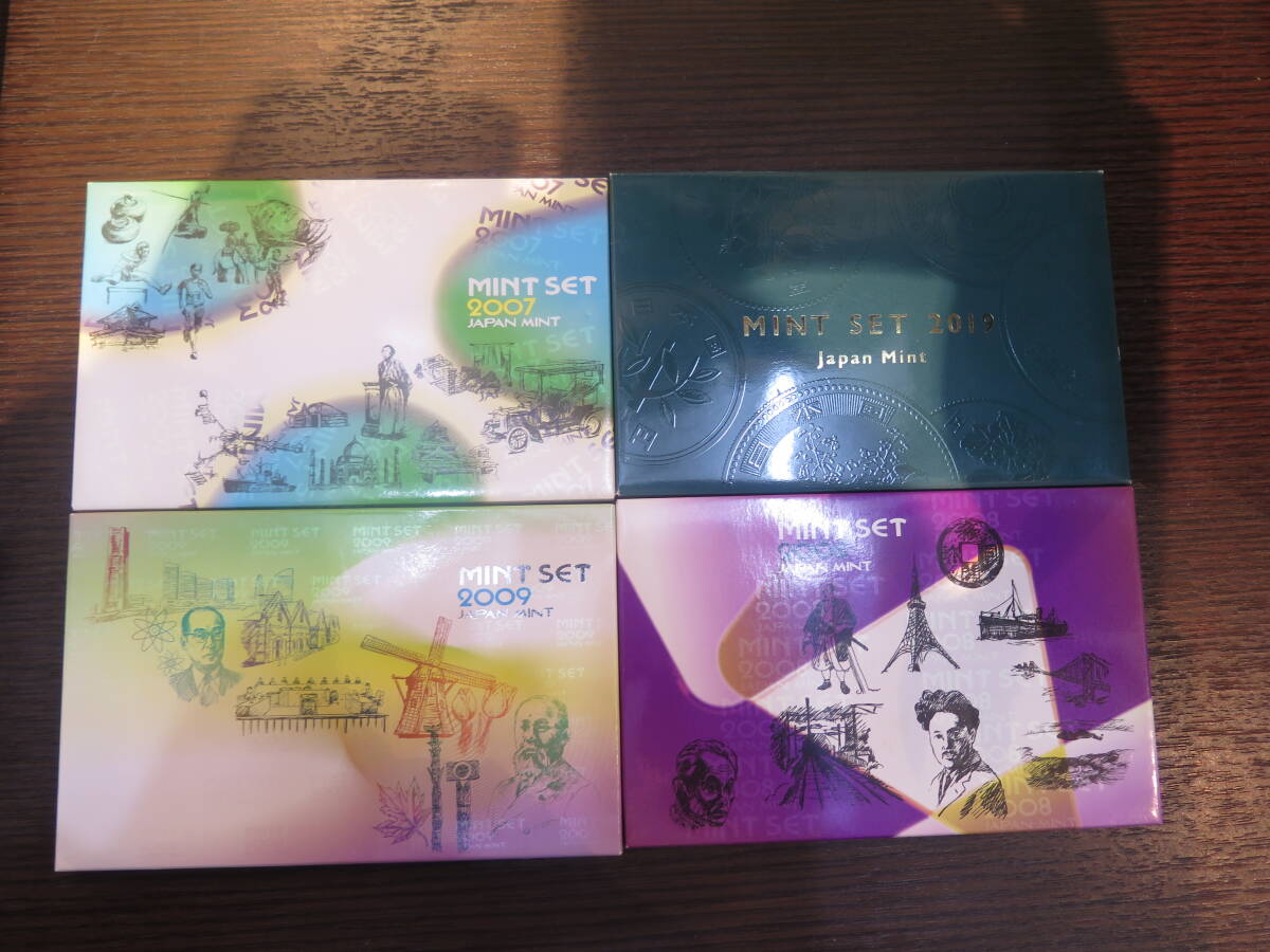 MINT・SET/ミントセット　まとめて色々2007・2008・2009・2019年　造幣　(3)