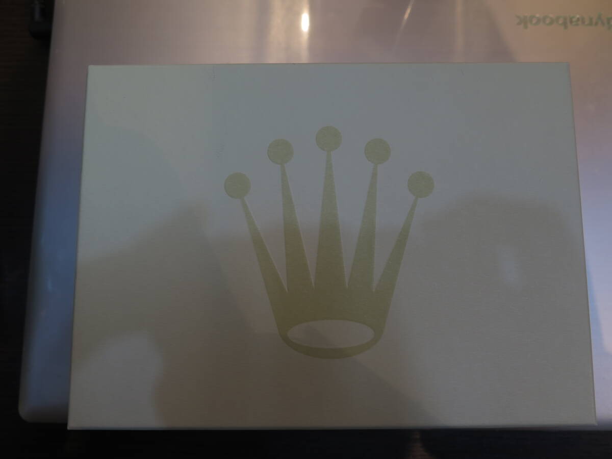 ROLEX/ロレックス　時計用　box「ボックス」冊子、カード付　☆内箱＆外箱　緑BOX(ボックス)