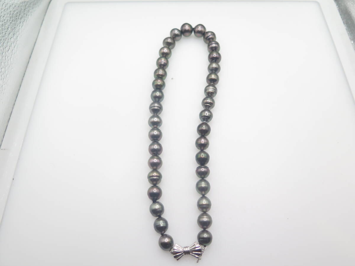 真珠/パール　ネックレス　留具K14WG/14金ホワイトゴールド　