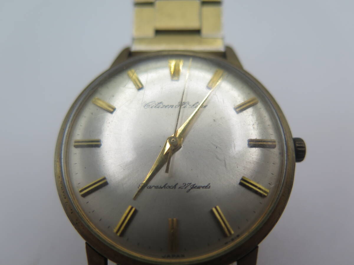 CITIZEN/シチズン　ハイライン　27石　HL51507081　14金張りケース　①