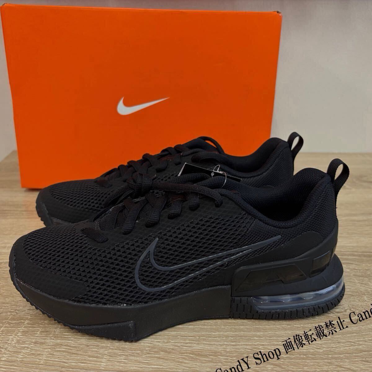 27.0cm 新品 NIKE AIR MAX ALPHA TRAINER 6 ナイキ エアマックス アルファ トレーナー 6 黒 ブラック スニーカー シューズ FQ1833-003