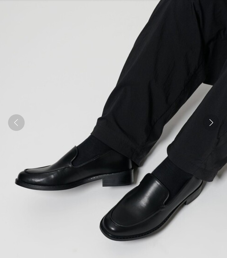 ★BEAUTY&YOUTH モカシン スリッポン 黒 26cm 箱付 ローファー united arrows 革靴 ビジネス　ユナイテッドアローズ☆