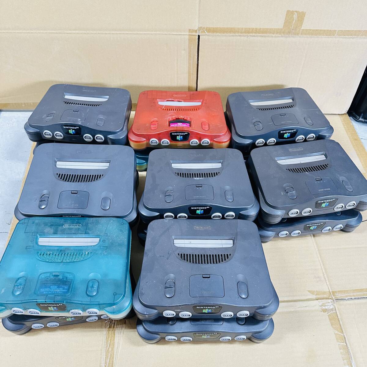 【動作未確認】ニンテンドー　64　本体のみ　ロクヨン　まとめ売り　ジャンク品　任天堂　NINTENDO　YF0141