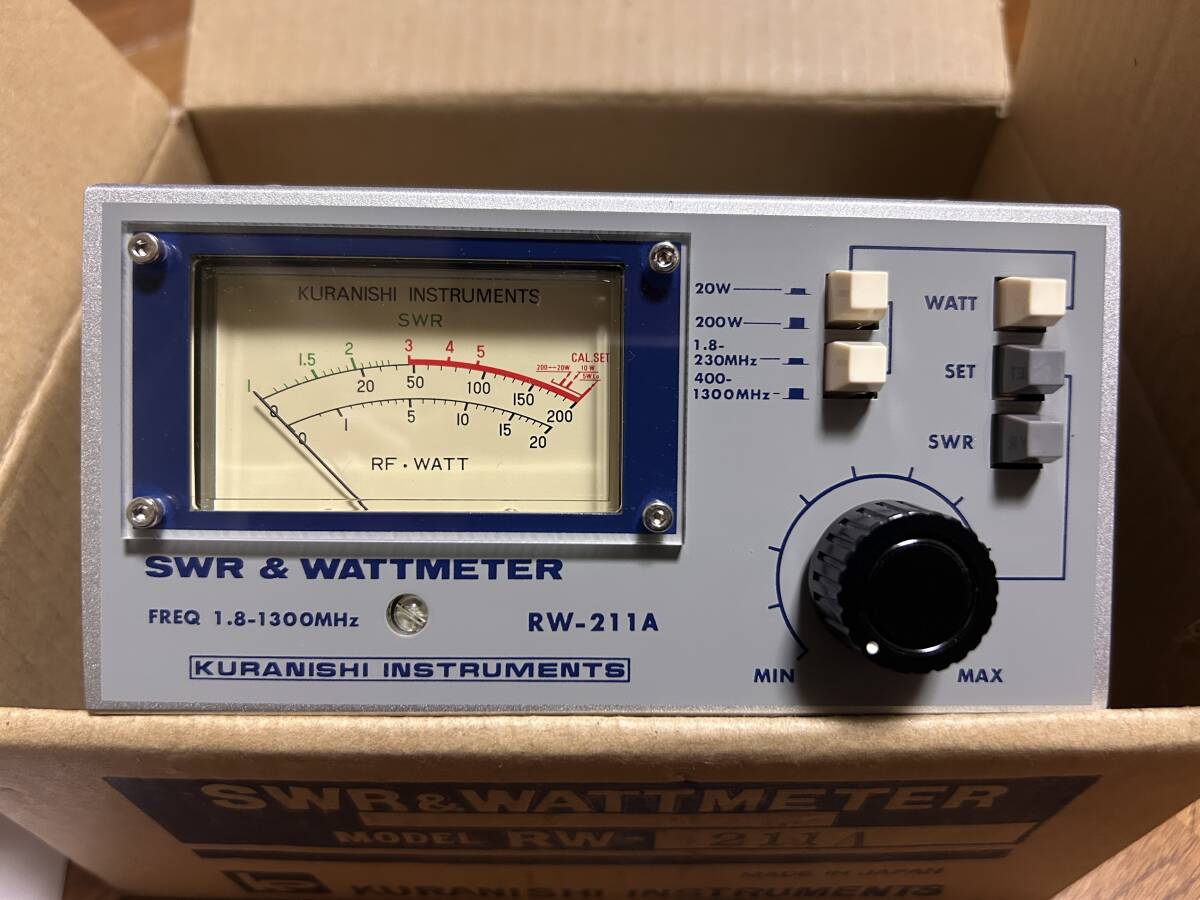 RW-211A クラニシ ワットメーター KURANISHI