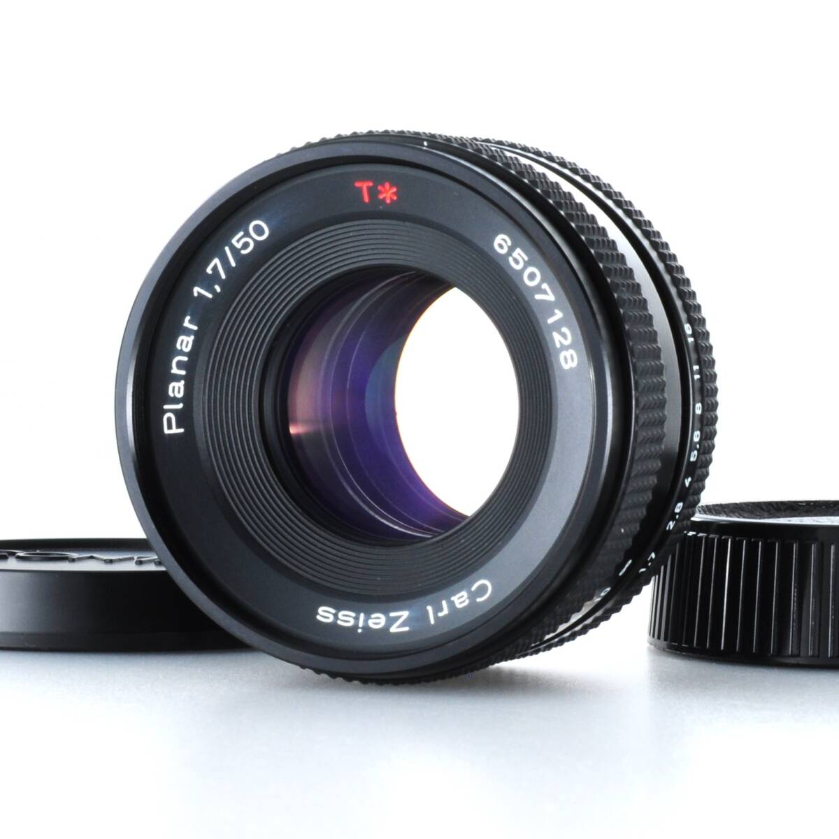 【コンタックス】CONTAX Carl Zeiss Planar 50mm F1.7 T* AEJ MFレンズ #U797B
