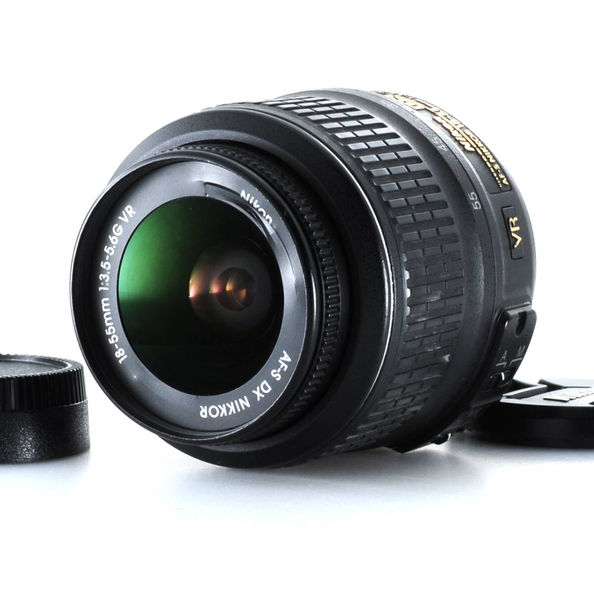 修理前提 ラベルはがれ【ニコン】Nikon AF-S DX NIKKOR 18-55mm F3.5-5.6G VR オートフォーカスレンズ #U812B