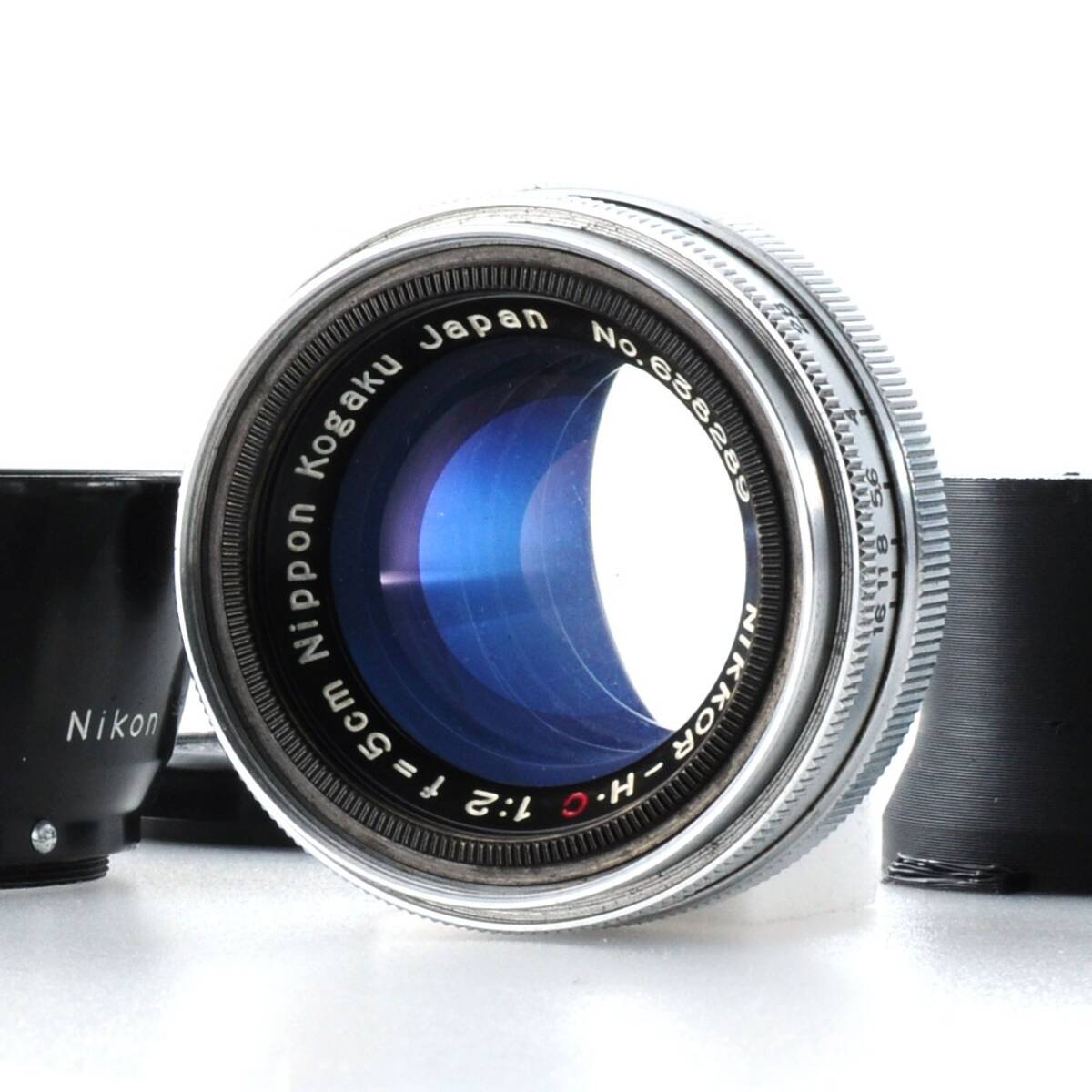 【ニコン】Nikon NIKKOR-H.C 5cm 50mm F2 Sマウント MFレンズ #W272