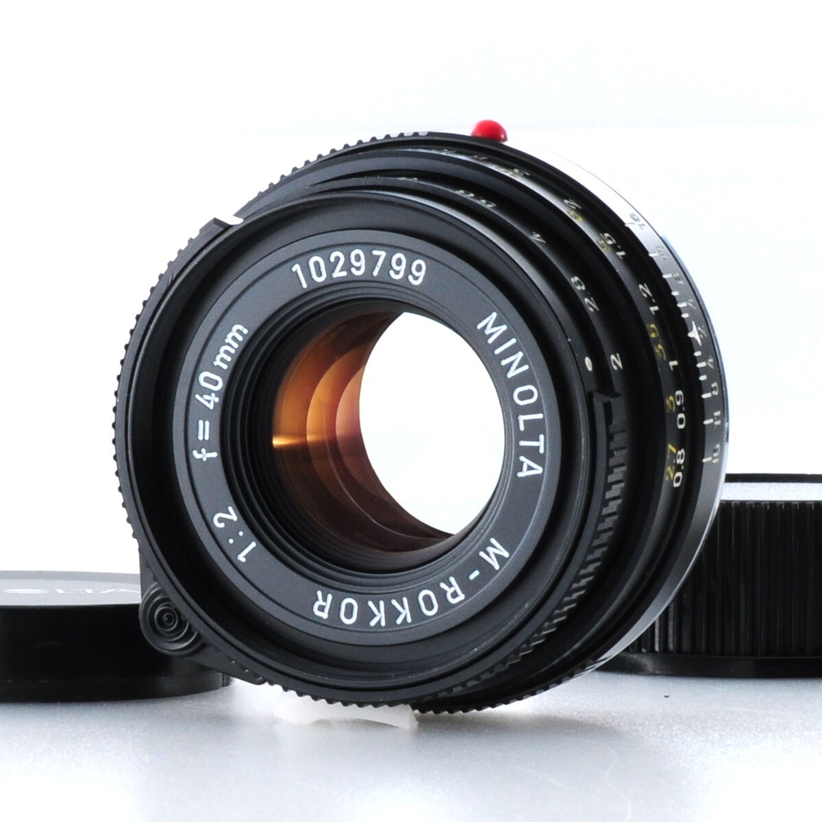 【ミノルタ】Minolta M-ROKKOR 40mm F2 Leica Mマウント MFレンズ #W270