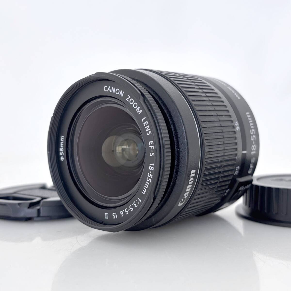 【キヤノン】CANON EF-S 18-55mm F3.5-5.6 IS II オートフォーカスレンズ #U747