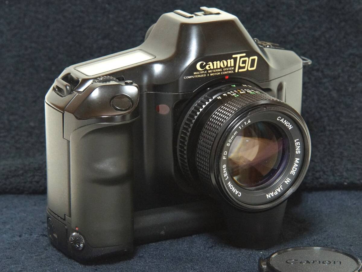 Canon T90 NewFD50mmF1.4 標準レンズ付きセット【Operation Confirmed・動作確認済】