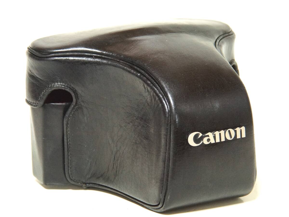 Canon F-1初代モデル用　レザーカメラケース【レアもの】