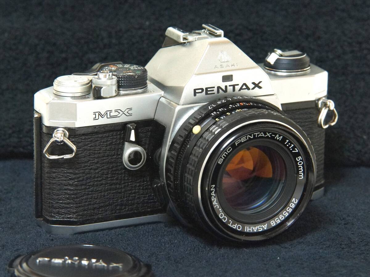 PENTAX MX SMC PENTAX-M 50mmF1.7標準レンズセット【Operation Confirmed・動作確認済】