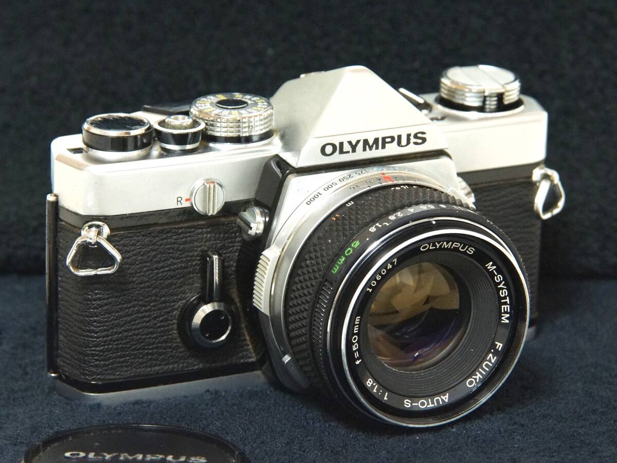 OLYMPUS M-1 F.ZUIKO50mmF1.8標準レンズセット【Operation Confirmed・動作確認済】 