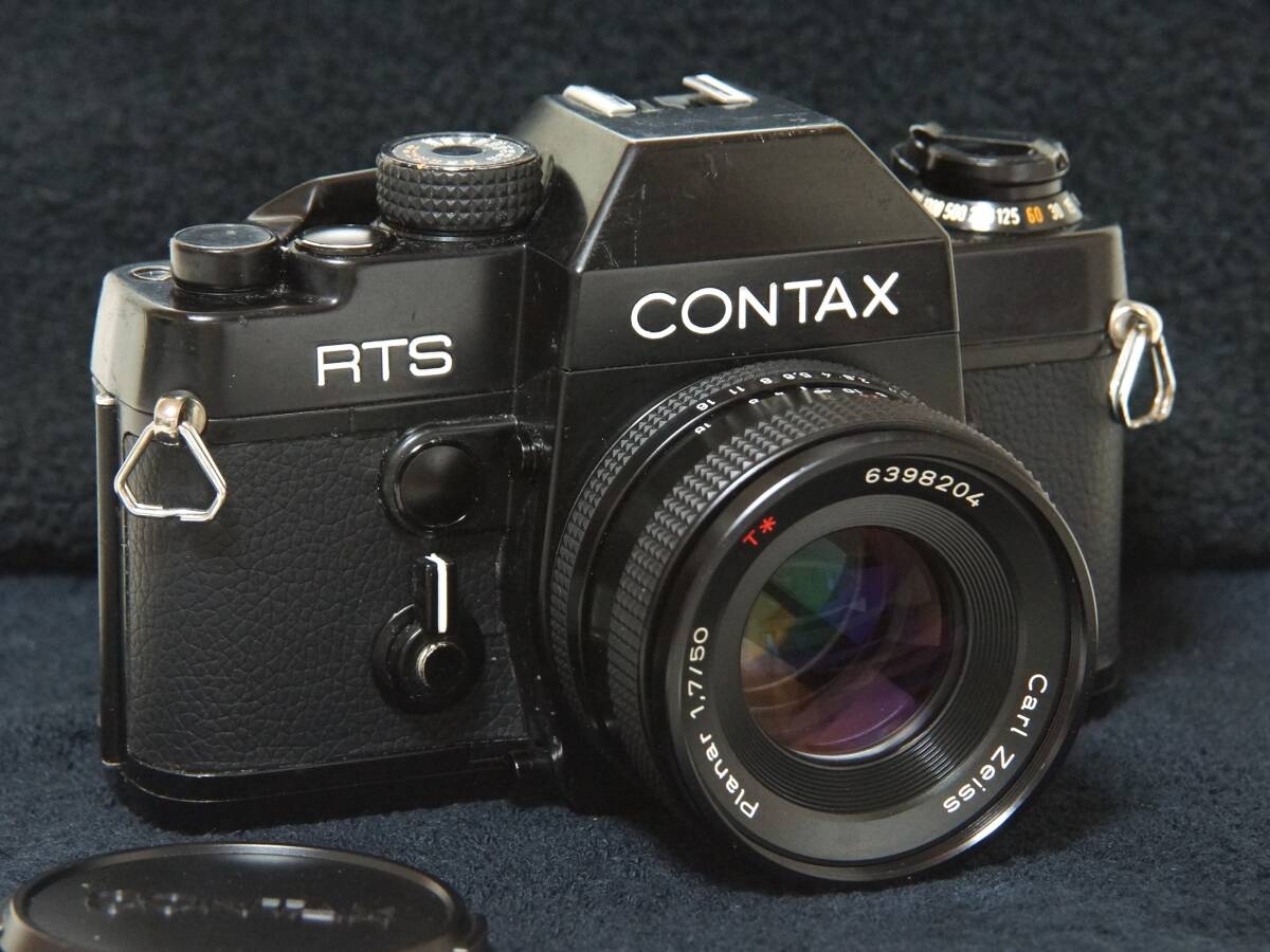 CONTAX RTS Carl Zeiss Planar 1.7/50T＊(カールツアイス プラナー50mmF1.7)標準レンズセット【Operation Confirmed・動作確認済】
