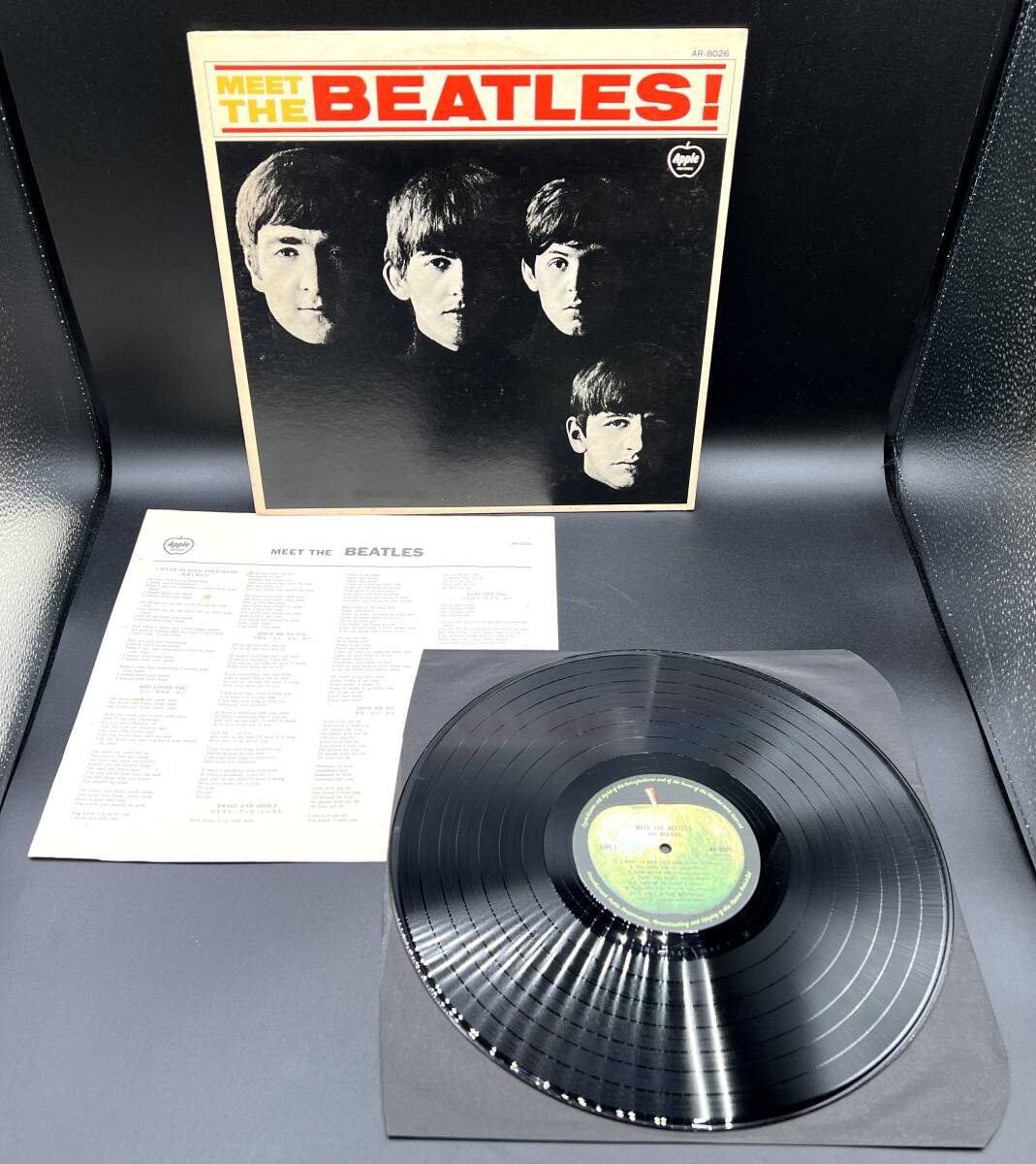 ビートルズ (THE BEATLES)「Meet The Beatles! ビートルズ! (AR-8026)」レコード　コ