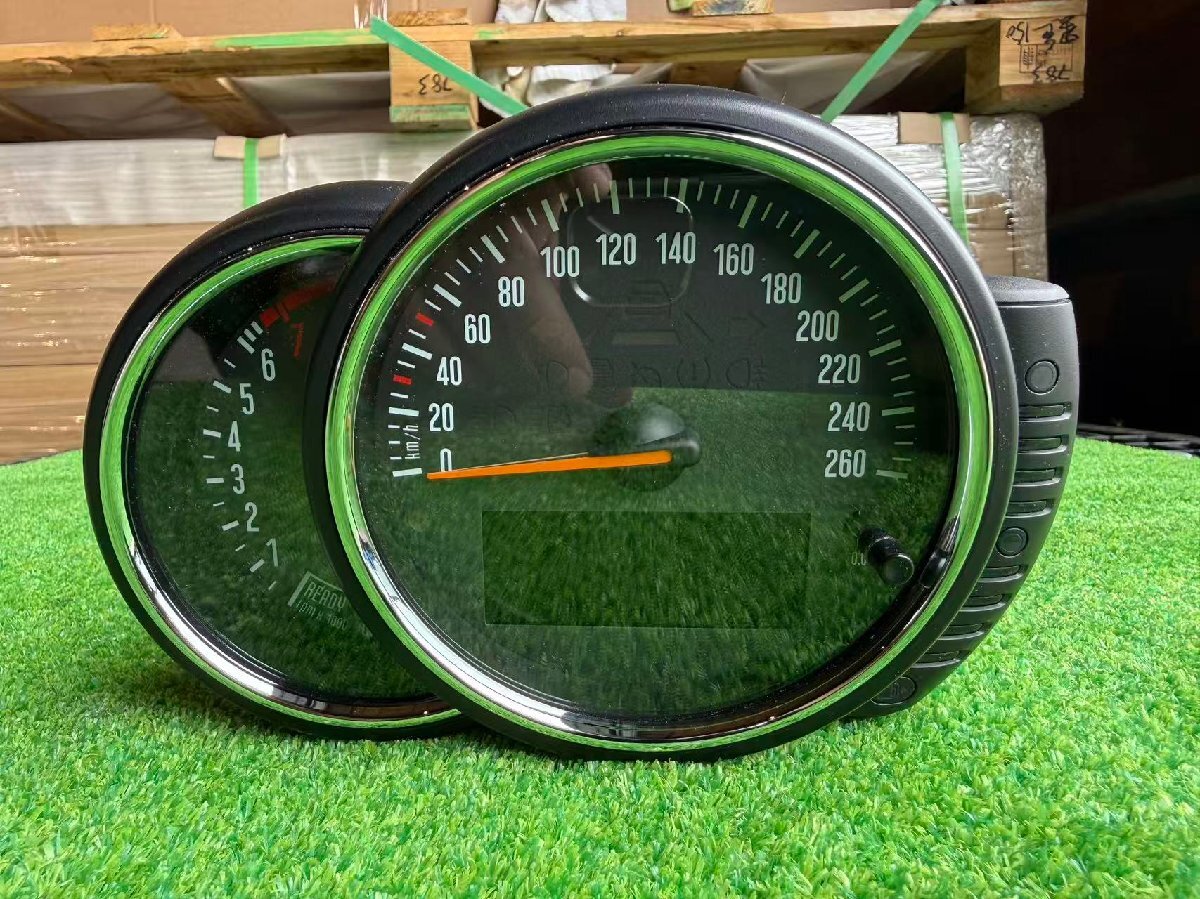 BMW ミニ DBA-XM20 スピードメーター 13万キロ BM-0535-206 9355628-01 F56 HS-197