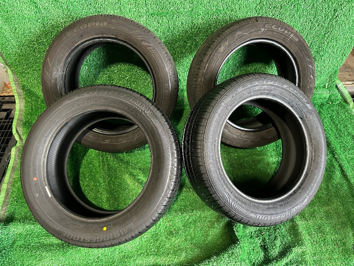 ブリジストン　ECOPIA　EP150　205/55R16　91V　2025年製　バリ山　4本セット　HM-156
