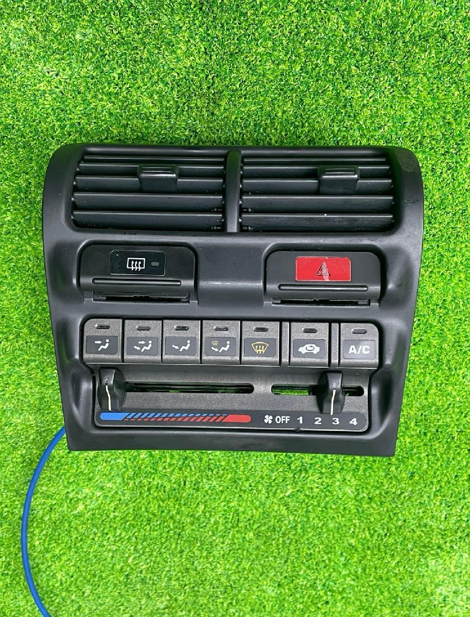 インテグラ タイプR DC1 純正 エアコンスイッチパネル (DC2/DB6/DB7/DB8/DB9/インストルメントパネル/インパネ/AC/内装 HS-54