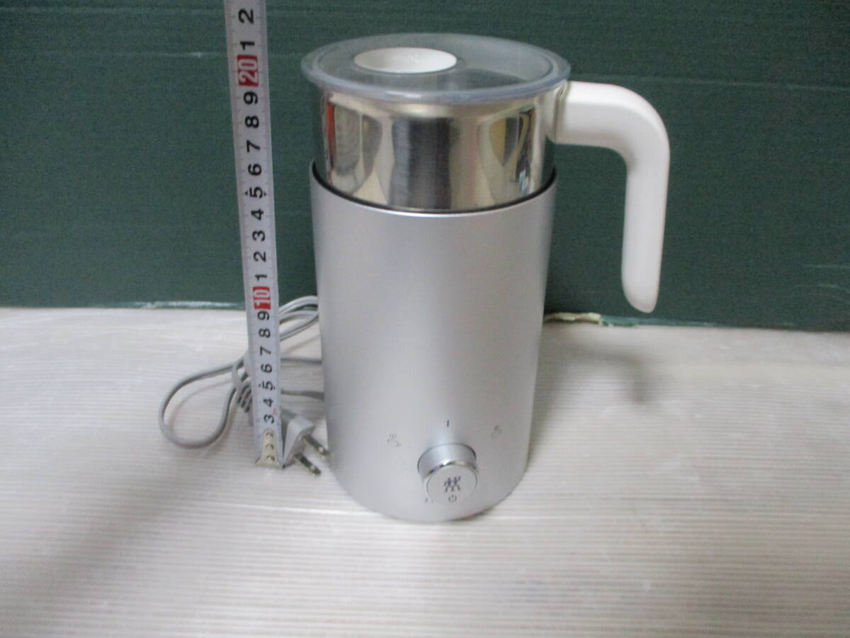 送料安★ゆうパック60サイズ★ZWILLING ツヴィリング エンフィニジー ミルクフォーマー 53104-300 中古品 泡立て 