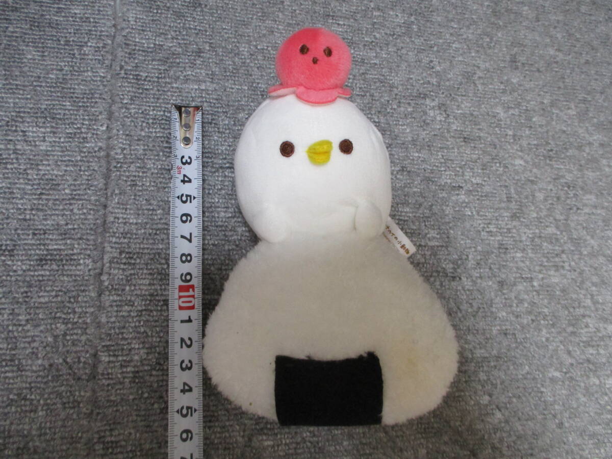 送料安★ゆうパック60サイズor定形外390円★カナヘイの小動物 ピスケ&うさぎ おむすびピスケたこウィンナー添え サンアロー