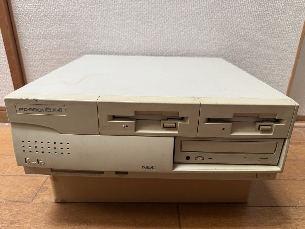【簡易メンテナンス済】PC-9801BX4 PentiumODP63搭載