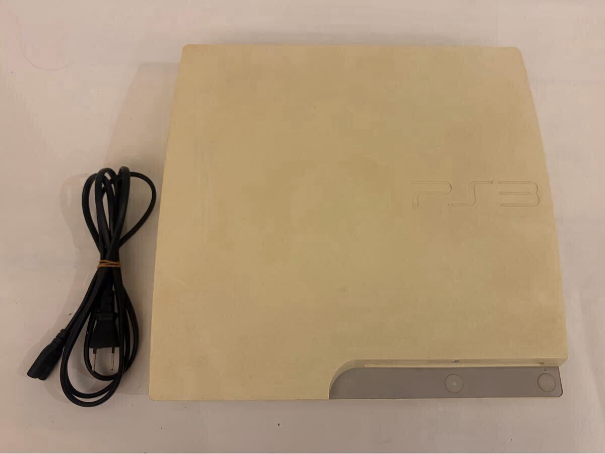 【ま518】通電確認済 SONY PlayStation3 CECH-3000A 160GB ホワイト 電源ケーブル ソニー プレイステーション3 プレステ3 PS3