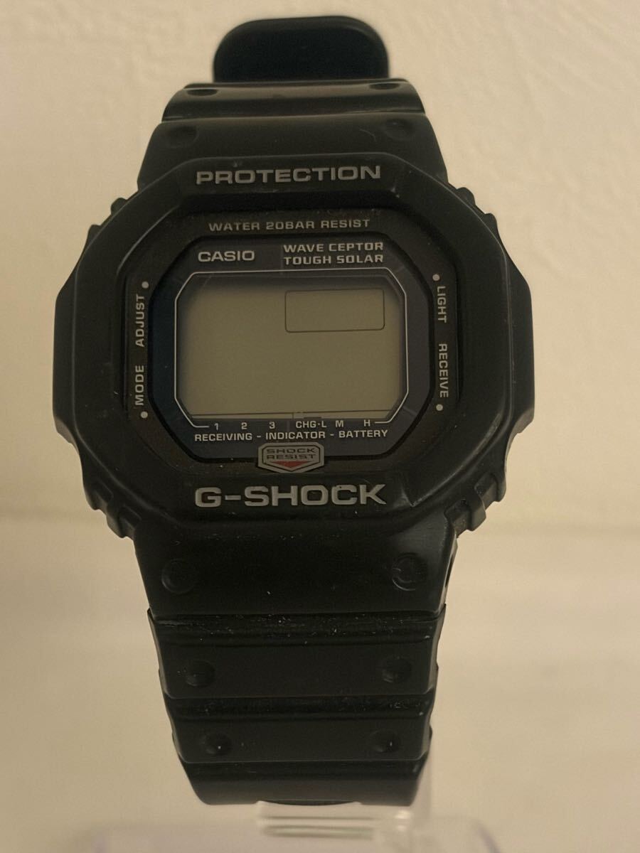 【ま576】★動作確認済★ CASIO G-SHOCK GW-5600J 黒 カシオ Gショック 腕時計 ブラック デジタル