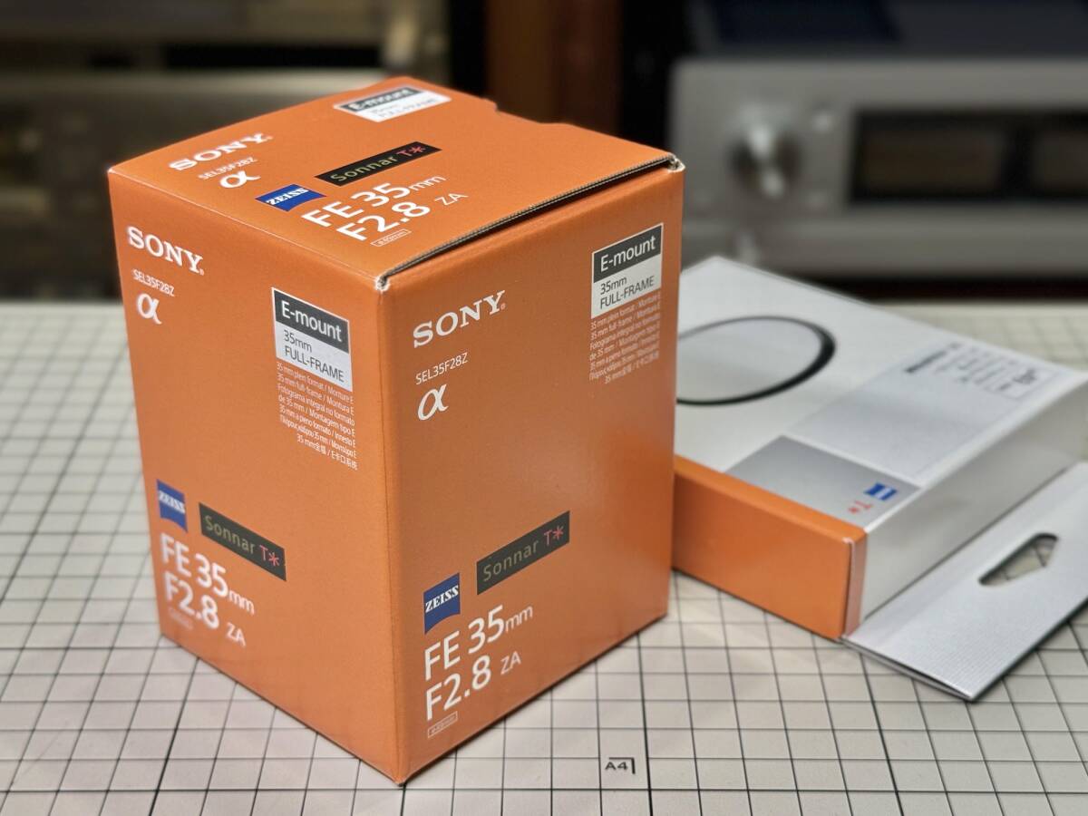 ■ T* FE 35mm F2.8 ZA Sonnar [SEL35F28Z] ツァイス ソニーE 単焦点レンズ ■ 新品未開封品 純正SONYレンズフィルター付き