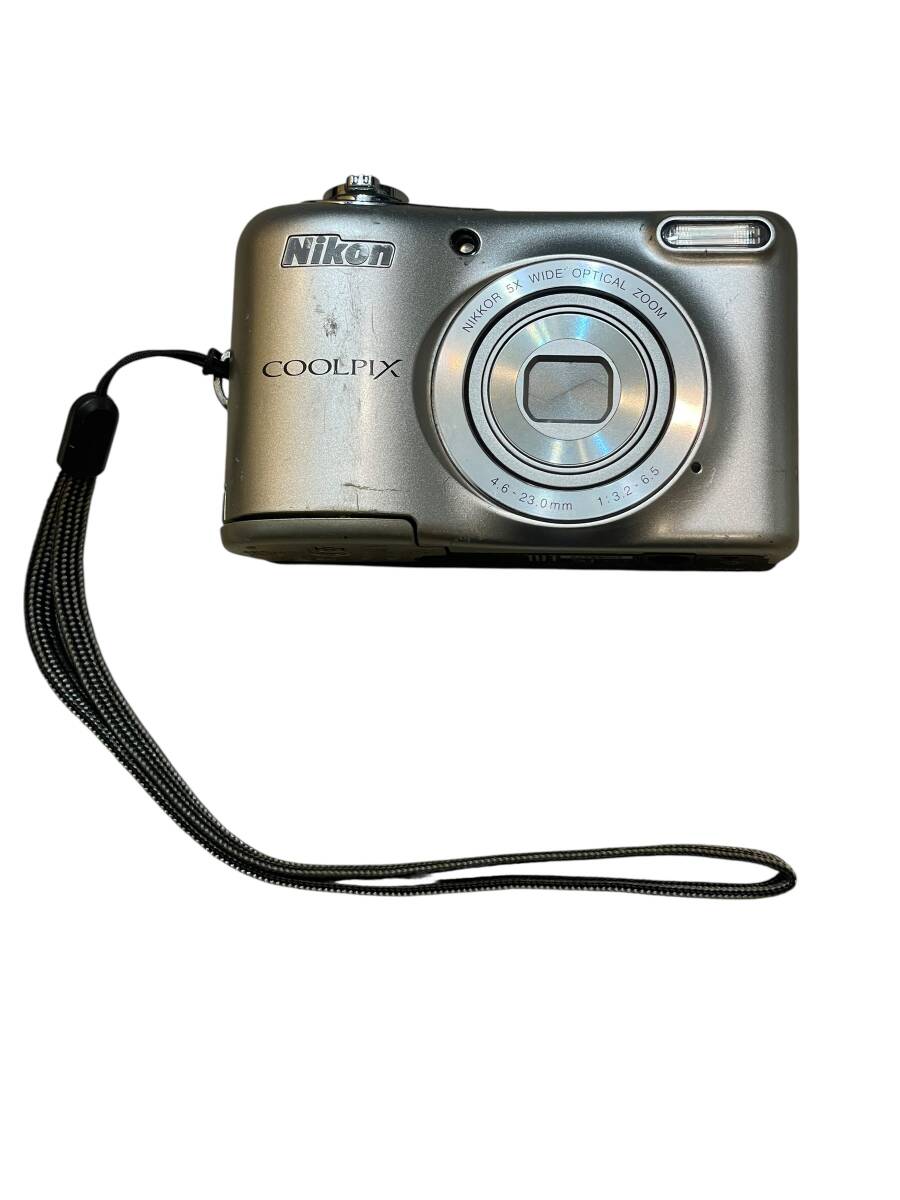 Nikon COOLPIX L30 シルバー　ニコン　コンパクトデジタルカメラ　バッテリー付き　動作確認済み　