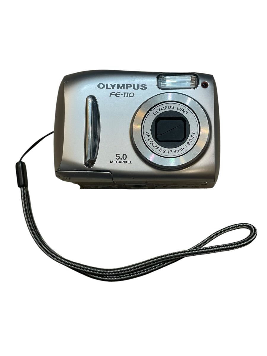 OLYMPUS FE 110 シルバー　オリンパス　コンパクトデジタルカメラ　美品